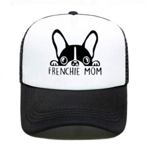 Frenchie World Shop French Bulldog Mom Baseball Cap