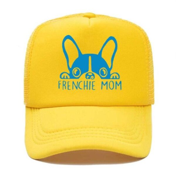 Frenchie World Shop 8 / Adult Size French Bulldog Mom Baseball Cap