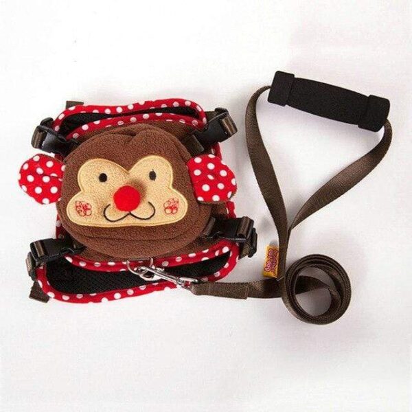 Frenchie World Shop brown / XL French Bulldog Monkey and Teddy Bear Backpack Harness