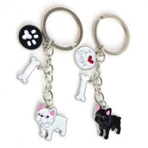 Frenchie World Shop Human accessories French Bulldog Pendant Key Chain