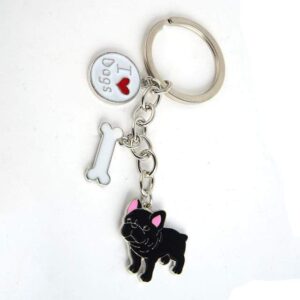 Frenchie World Shop Human accessories French Bulldog French Bulldog Pendant Key Chain