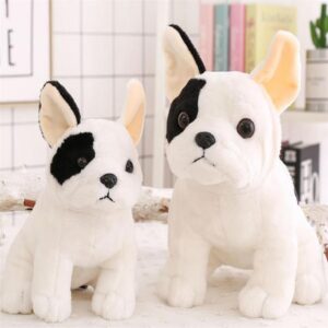 Frenchie World Shop 22cm / white French bulldog plush toy