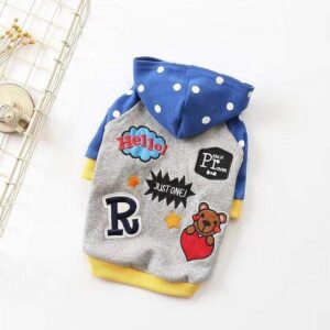 Frenchie World Shop 1 / FB French Bulldog Polka Dot Hoodie