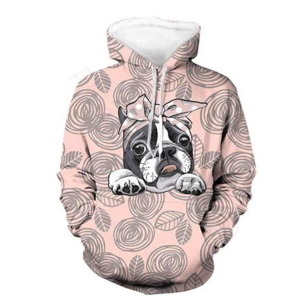 Frenchie World Shop French Bulldog Printed Unisex Hoodie