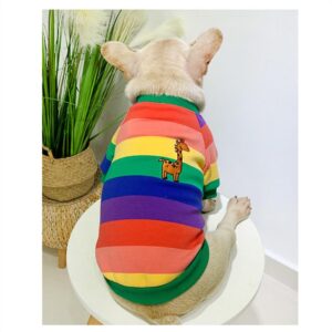 Frenchie World Shop French Bulldog Rainbow Crewneck