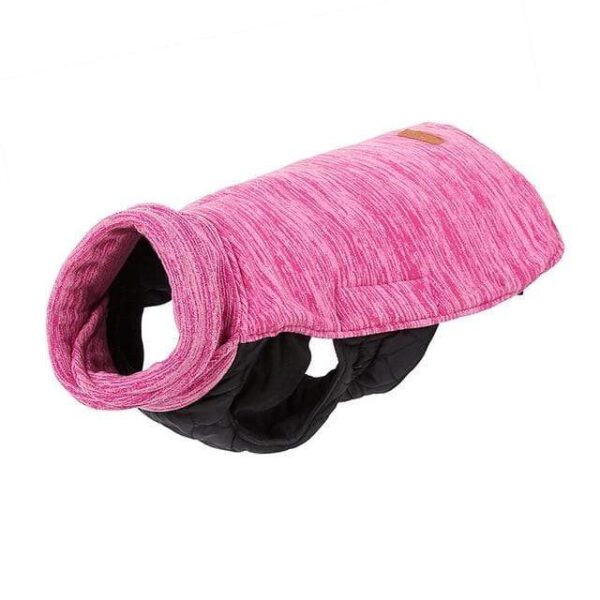 Frenchie World Shop pink / S French Bulldog Reversible Winter Jacket
