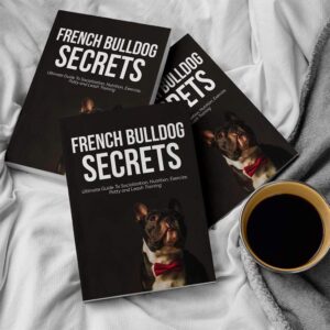 Frenchie World Shop book French Bulldog Secrets Hardcover Book