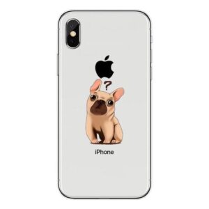 Frenchie World Shop TPU 2 / For iPhone 5 5s se French Bulldog Silicone iPhone Case