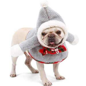 Frenchie World Shop French Bulldog Snowman Costume