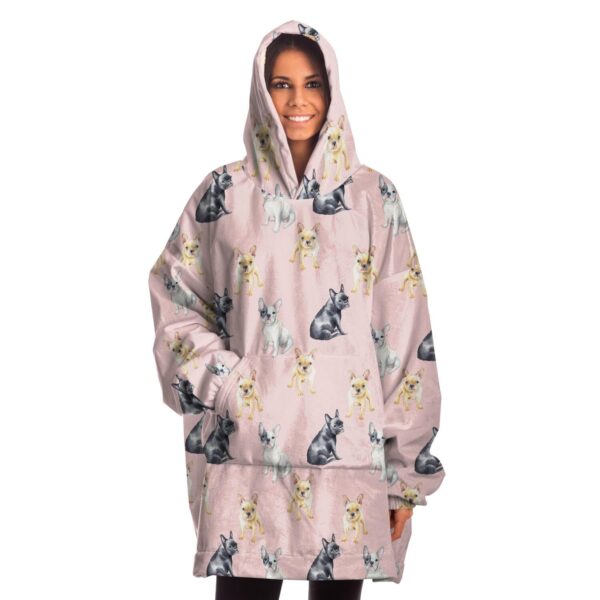 Subliminator Snug Hoodie - AOP One size French Bulldog Snug Hoodie