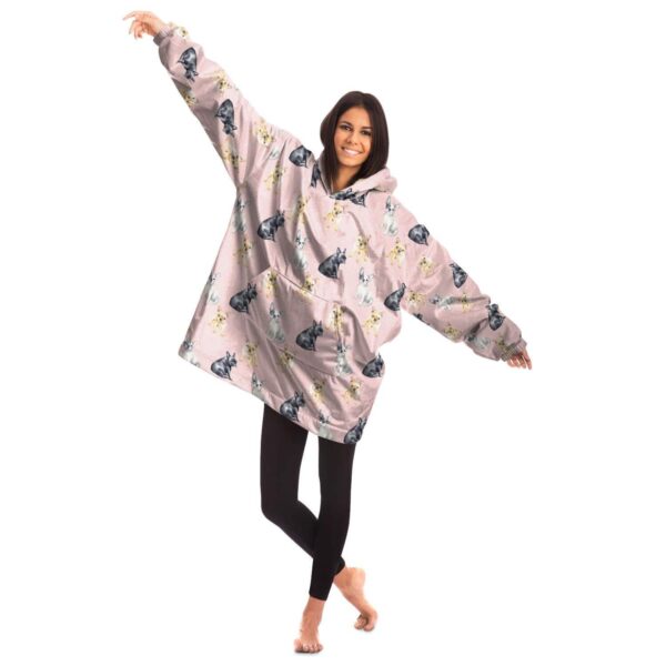 Subliminator Snug Hoodie - AOP One size French Bulldog Snug Hoodie