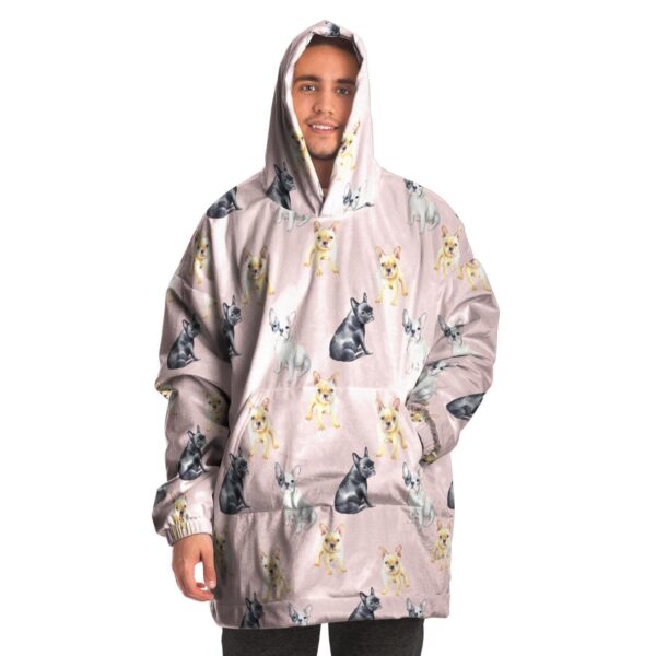 Subliminator Snug Hoodie - AOP One size French Bulldog Snug Hoodie