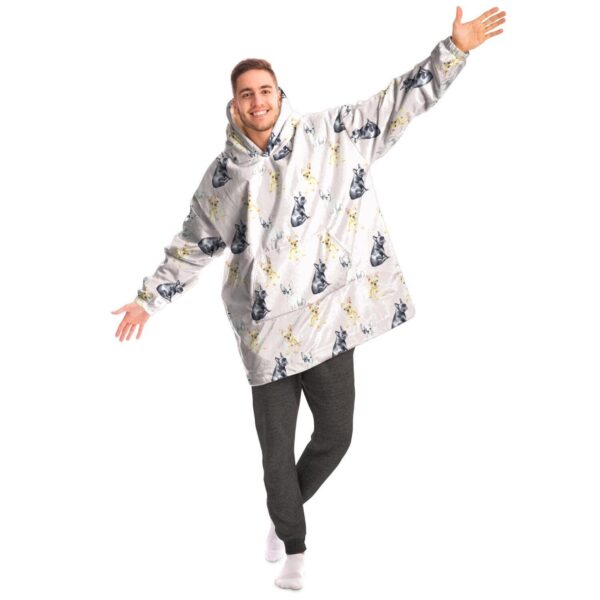 Subliminator Snug Hoodie - AOP One size French Bulldog Snug Hoodie