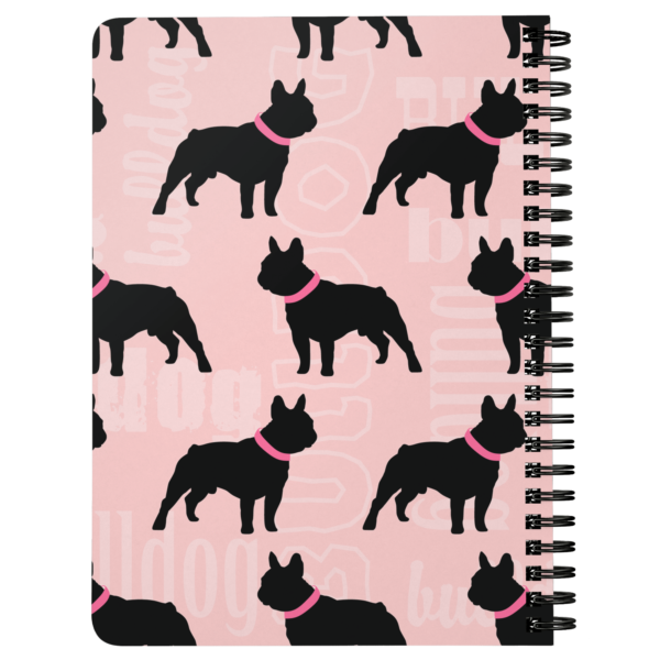 teelaunch Journals Spiral Notebook French Bulldog Spiralbound Notebook