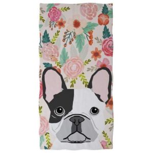 Frenchie World Shop YY2059 / 150x75cm-Z31 French Bulldog Summer Beach Towel