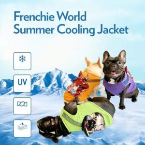 Frenchie World Shop French Bulldog Summer Cooling Jacket
