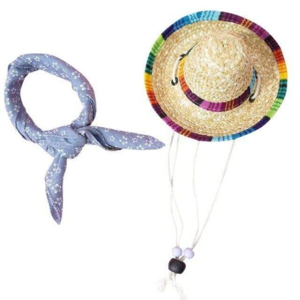Frenchie World Shop L / M French Bulldog Summer Straw Hat