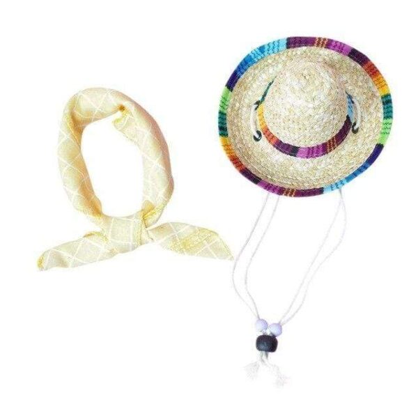 Frenchie World Shop Y / M French Bulldog Summer Straw Hat