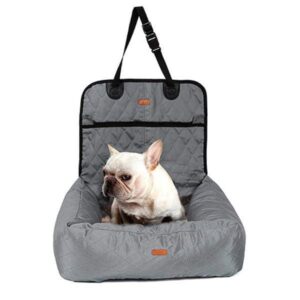 Frenchie World Shop Grey / M French Bulldog Travel Car Seat