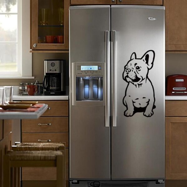 Frenchie World Shop French Bulldog Vinyl Sticker