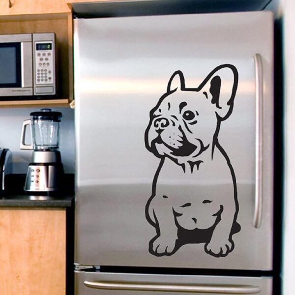 Frenchie World Shop French Bulldog Vinyl Sticker