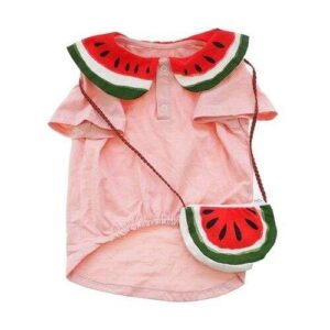 Frenchie World Shop Bag and Vest / XS French Bulldog Watermelon T-shirt & Bag