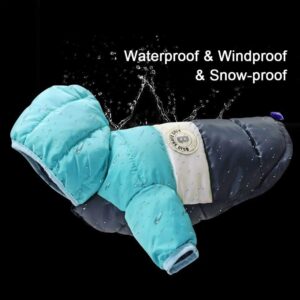 Frenchie World Shop Dog Clothing French Bulldog Waterproof Down Jacket
