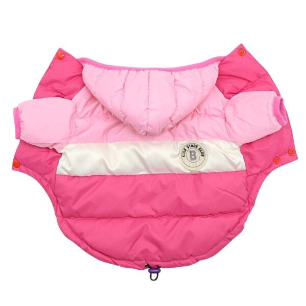 Frenchie World Shop Dog Clothing Pink / 8 French Bulldog Waterproof Down Jacket