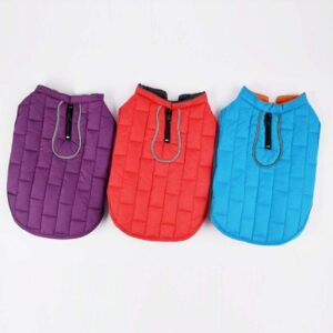 Frenchie World Shop French Bulldog Waterproof Winter Quilted Vest