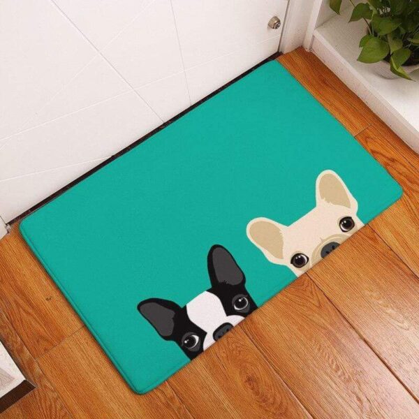 Frenchie World Shop French Bulldog Welcome mats