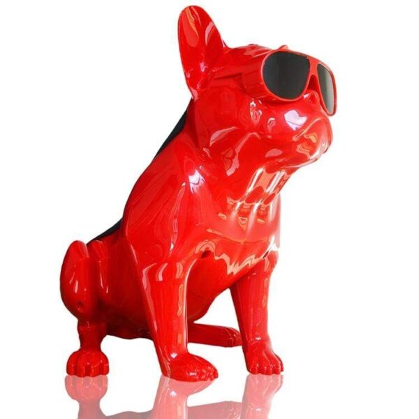 Frenchie World Shop Red French Bulldog Wireless Bluetooth Speaker