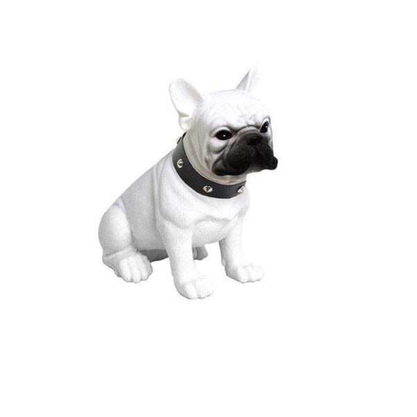 Frenchie World Shop white French Bulldog Wireless Bluetooth Speaker