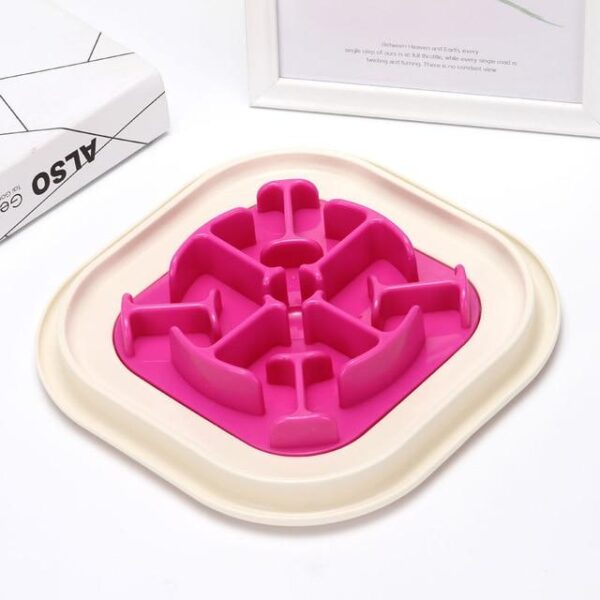 Frenchie World Shop Bone Purple / L-28x28x3cm Frenchie Anti-Bloat Feeding Bowl