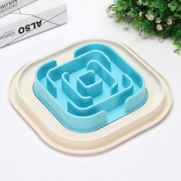 Frenchie World Shop Wall Panel Blue / L-28x28x3cm Frenchie Anti-Bloat Feeding Bowl