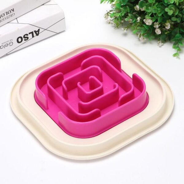 Frenchie World Shop Wall Panel Purple / L-28x28x3cm Frenchie Anti-Bloat Feeding Bowl