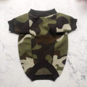 Frenchie World Shop Camo / M Frenchie Camo Knitted Sweater