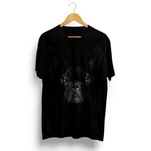 teelaunch All Over Print All over Frenchie face tee / S Frenchie face all over printed t-shirt