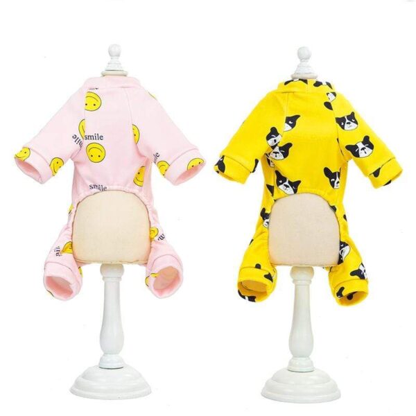 Frenchie World Shop Frenchie Face Dog Pajamas