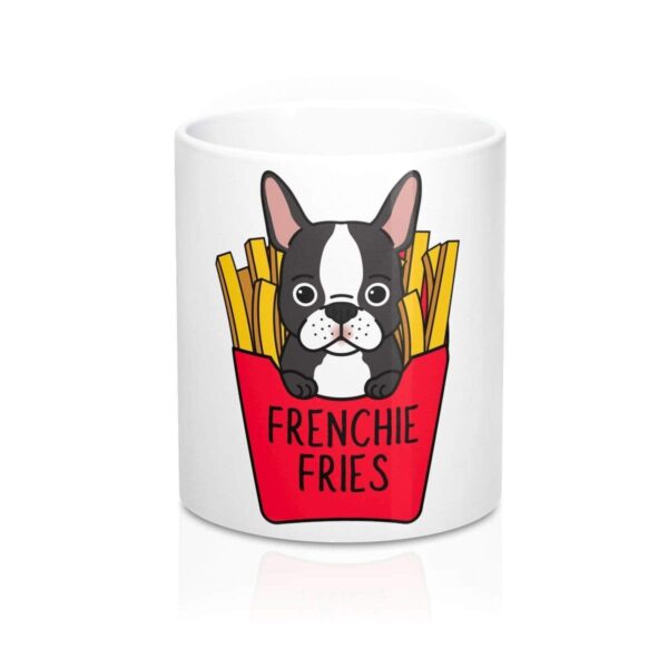 Printify Mug 11oz Frenchie Fries 11oz Mug