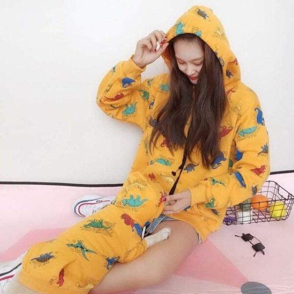 Frenchie World Shop Yellow / S Frenchie & Mommy Matching Hoodies