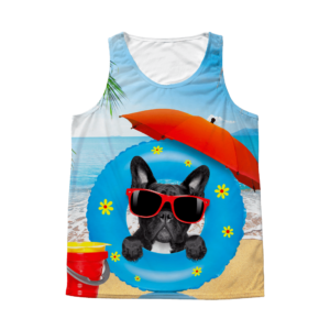teelaunch All Over Print Frenchie Summer tank tops / S Frenchie Summer tank top