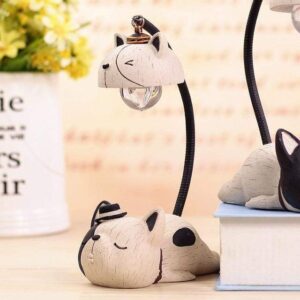 Frenchie World Shop hat dog Frenchie Table LED Lamp