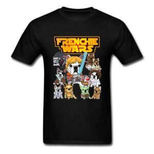 Frenchie World Shop Human clothing Frenchie Wars t-shirt