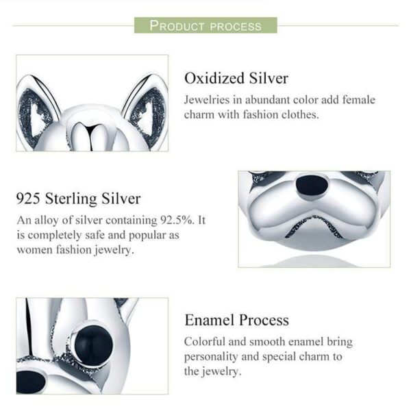 Frenchie World Shop Human accessories Frenchie World® 925 Sterling Silver Earrings