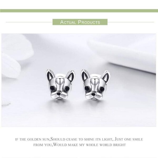 Frenchie World Shop Human accessories Frenchie World® 925 Sterling Silver Earrings