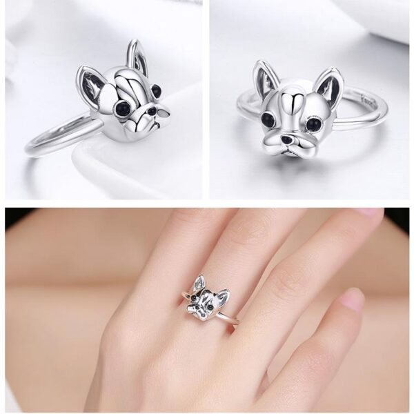 Frenchie World Shop Human accessories Frenchie World® 925 Sterling Silver Ring