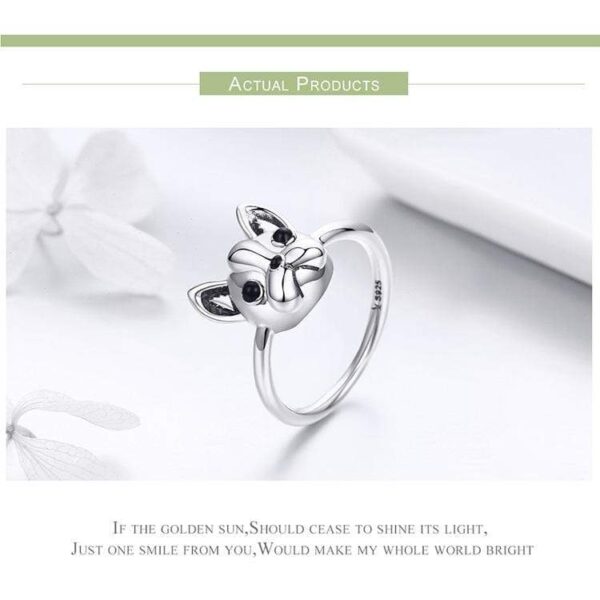 Frenchie World Shop Human accessories Frenchie World® 925 Sterling Silver Ring