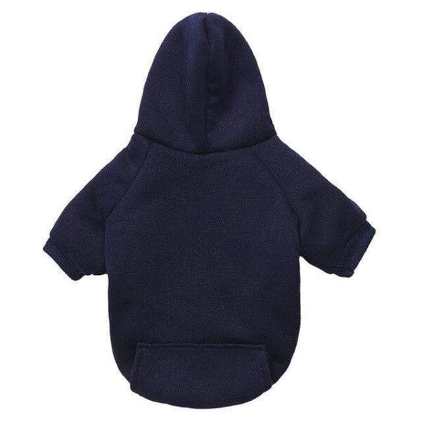 Frenchie World Shop Navy Blue / L Frenchie World® Basic Dog Hoodie