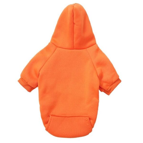 Frenchie World Shop Orange / L Frenchie World® Basic Dog Hoodie