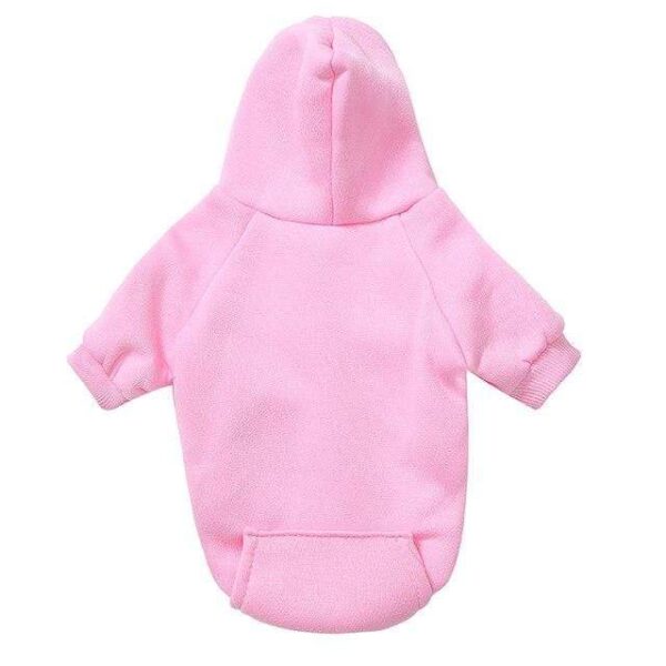 Frenchie World Shop Pink / L Frenchie World® Basic Dog Hoodie